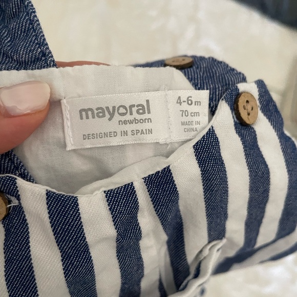 Adorable Mayoral set in size 4-6months. EUC - Picture 2 of 2